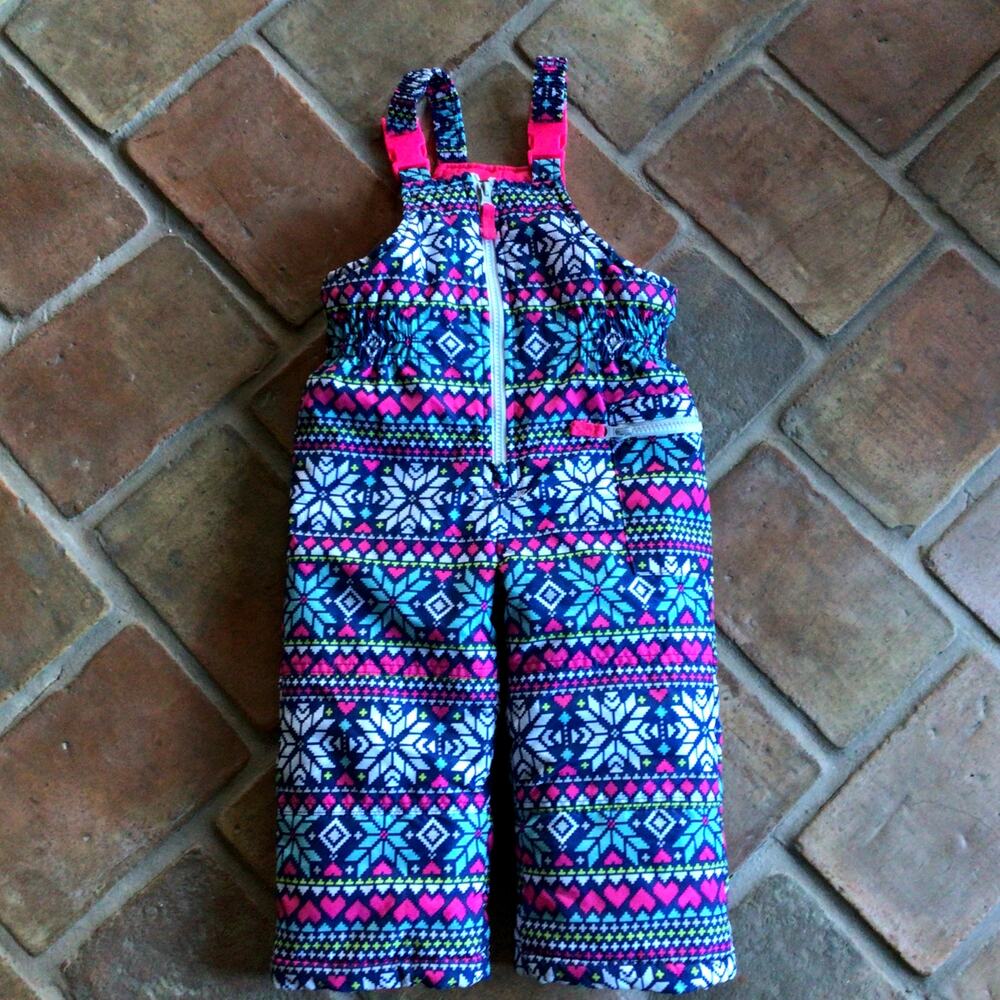 Carter's Girl's Snow Pants Sz 24 months